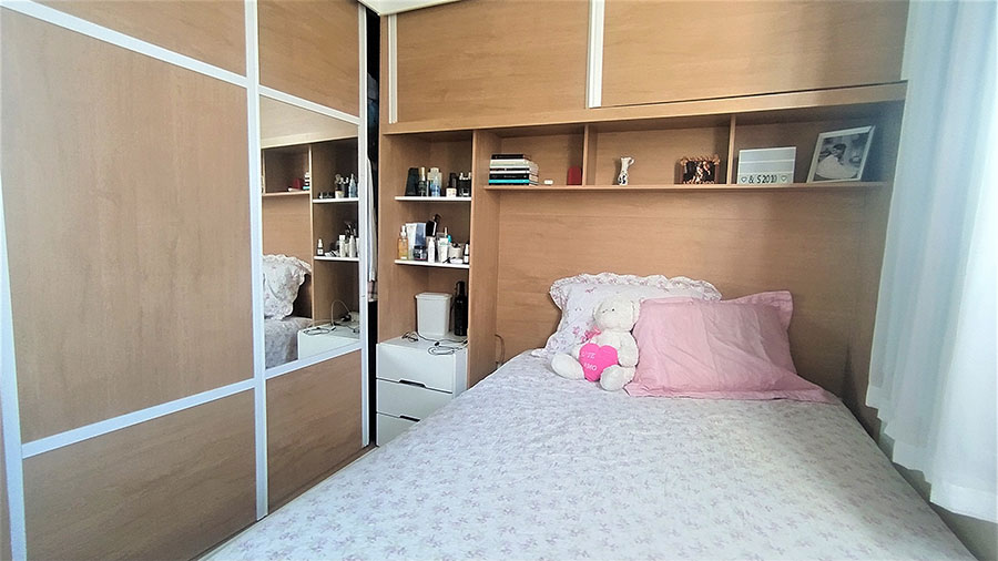 Apartamento de 2 quartos no condomínio Supera Campo Grande – RJ.