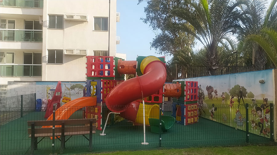 Apartamento de 2 quartos no condomínio Supera Campo Grande – RJ.