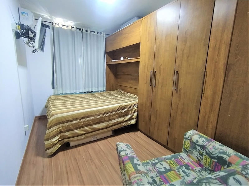 Apartamento 2º andar em condomínio fechado com 02 quartos em Campo Grande – RJ