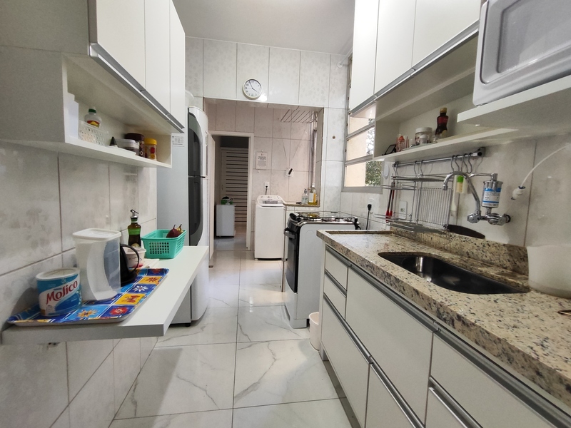 Apartamento 03 quartos reformado em condomínio Parque Real Realengo.