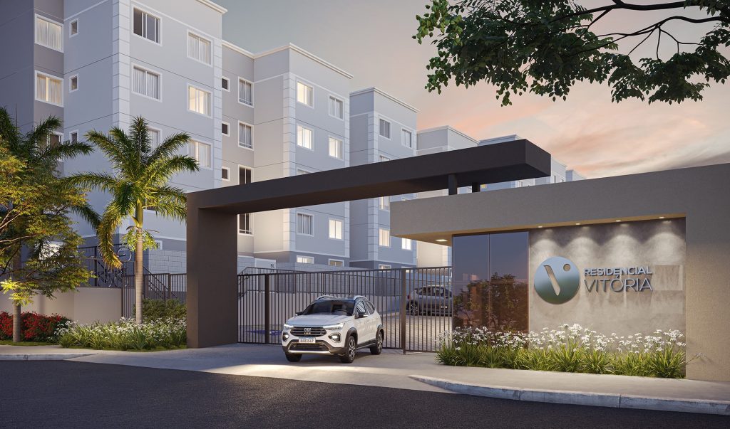Apartamento Residencial Vitória com 02 quartos