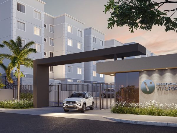 Apartamento Residencial Vitória com 02 quartos