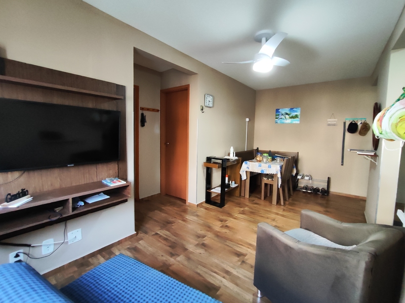 Apartamento para venda 02 quartos 2º andar com vaga Parque Roma centro Campo Grande