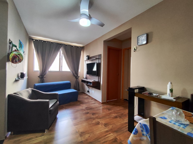 Apartamento para venda 02 quartos 2º andar com vaga Parque Roma centro Campo Grande