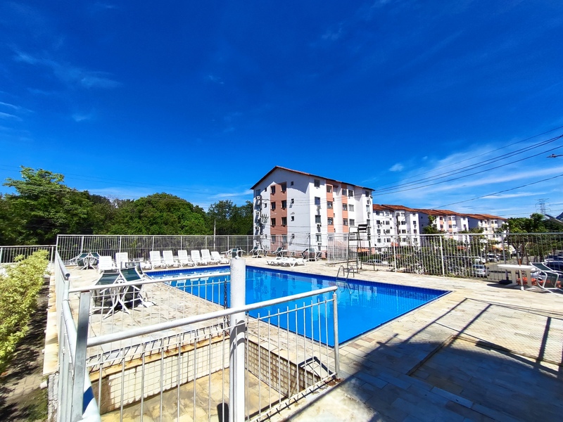 Apartamento de 3º andar para venda 02 quartos condomínio fechado.