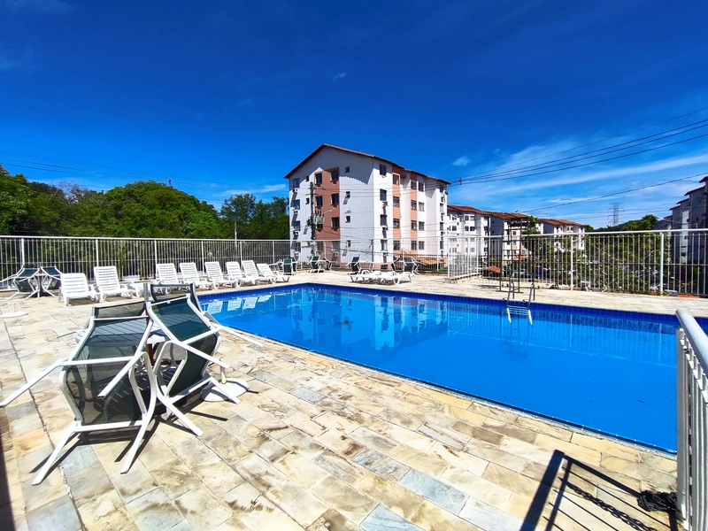 Apartamento de 3º andar para venda 02 quartos condomínio fechado.