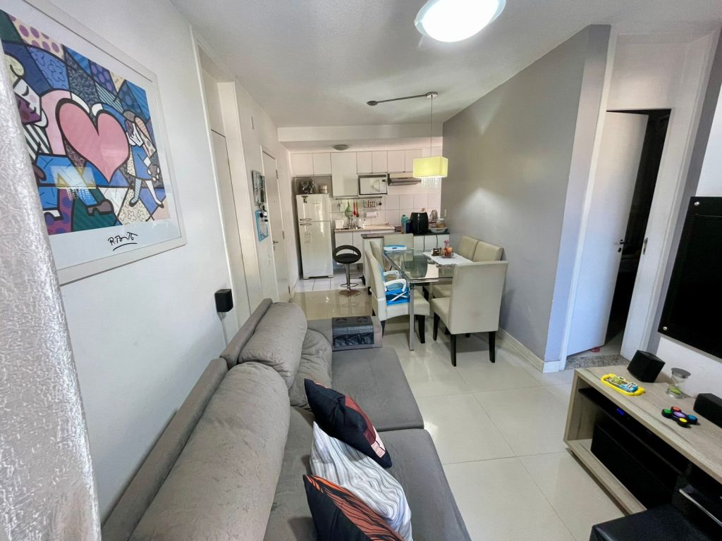 Apartamento 3 quartos Rossi Ideal Campo Grande, sol da manhã.