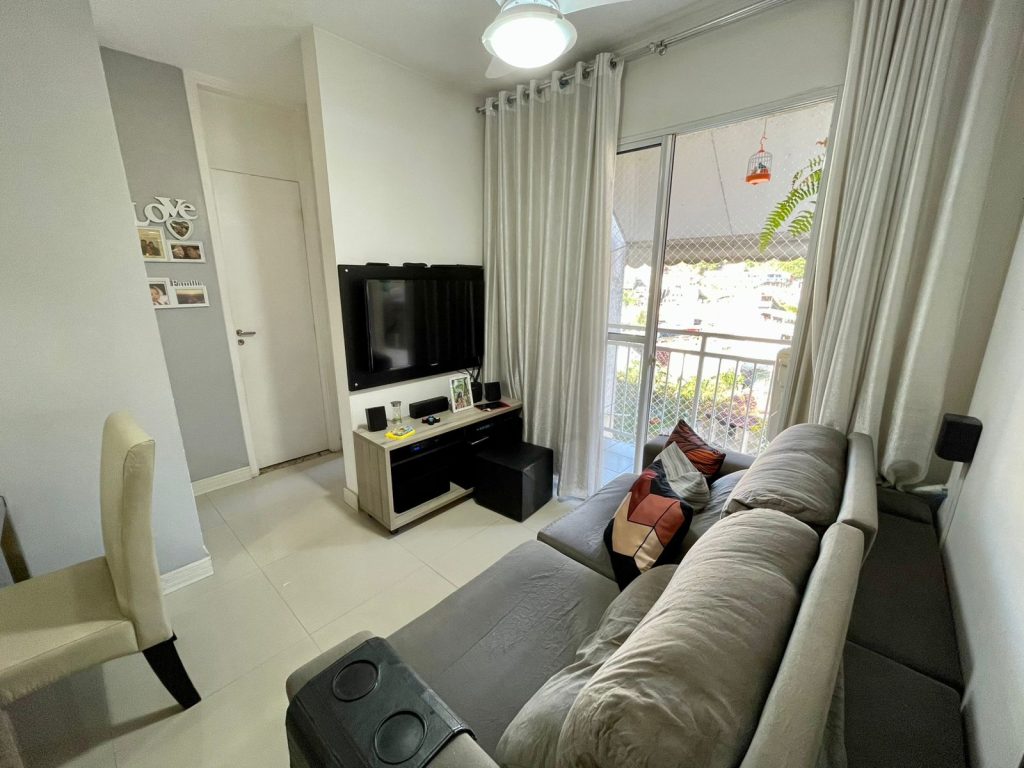 Apartamento 3 quartos Rossi Ideal Campo Grande, sol da manhã.
