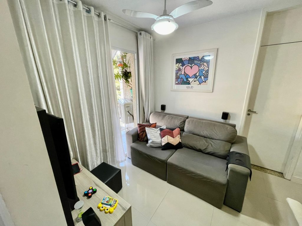 Apartamento 3 quartos Rossi Ideal Campo Grande, sol da manhã.
