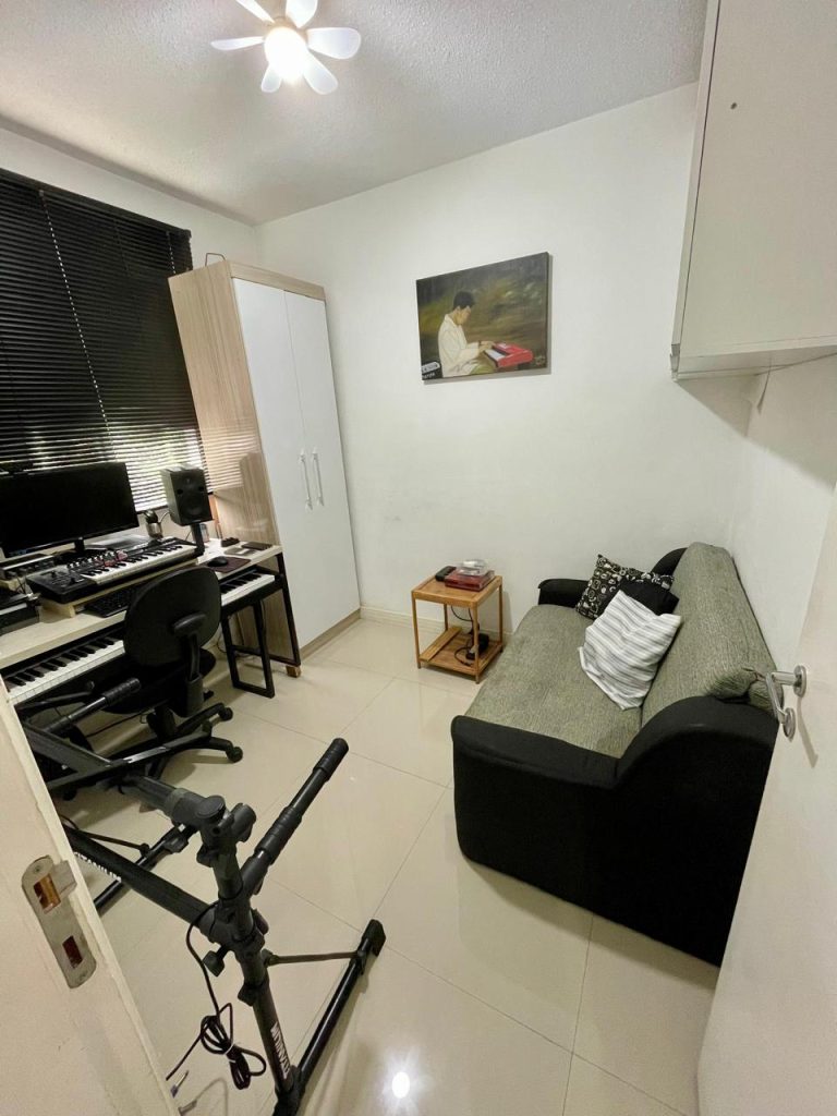 Apartamento 3 quartos Rossi Ideal Campo Grande, sol da manhã.